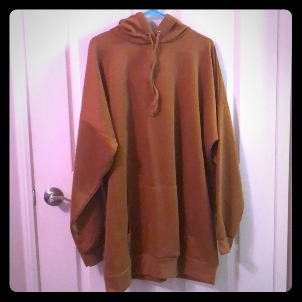 boohoo: The Perfect Oversized Hooded Sweat Dress